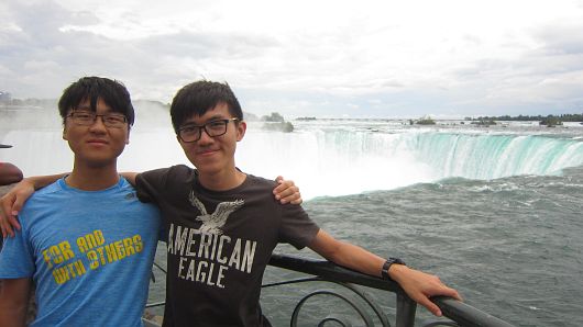 Student Ambassadors in St. Jacobs and Niagara Falls