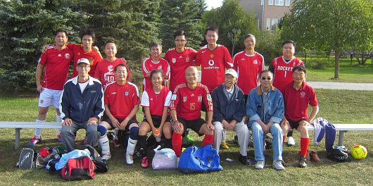 Soccer Re-match with CU Alumni