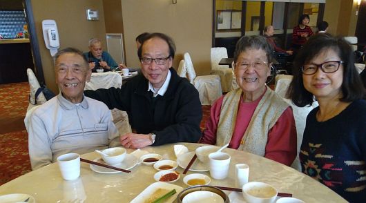 Visiting and Having Lunch with Mr. Ho