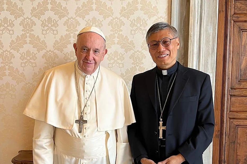 Fr. Chow and Pope Francis
